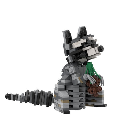 Woodland Raccoon Building Kit | LEGO-Compatible MOC - 1