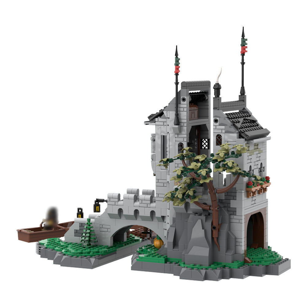 woolfpack watch tower building set | moc-198849 - 2