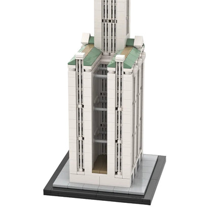 Woolworth Building MOC Architecture Model | 1:800 Scale Building Kit - 2