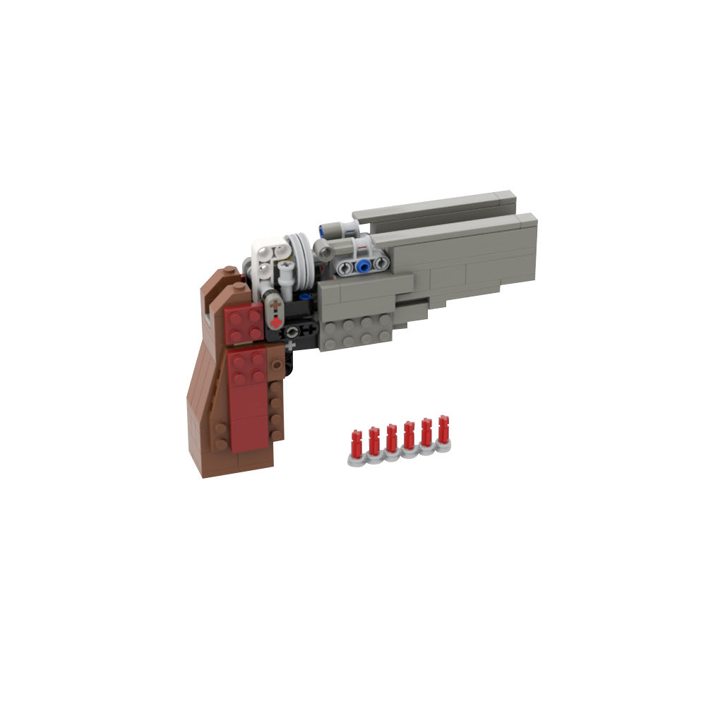 working 6 shot revolver building set | moc-184842 - 2