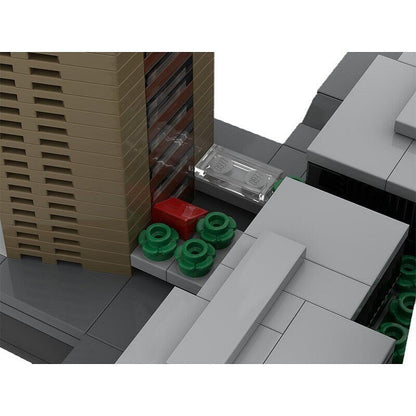 World Trade Center Microscale MOC Skyscraper Architecture Building Kit - 6