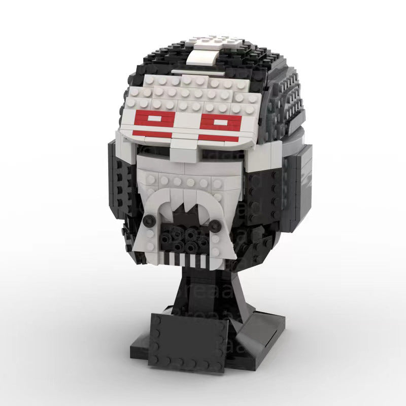 wrecker helmet building set | moc-76196 - 1