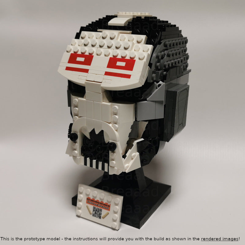 wrecker helmet building set | moc-76196 - 2
