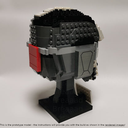 wrecker helmet building set | moc-76196 - 3