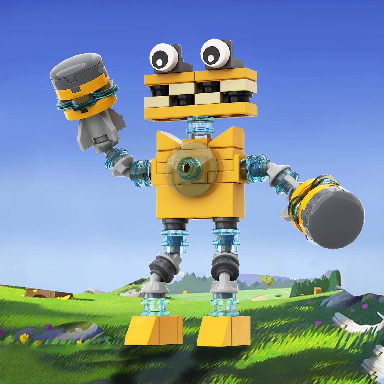 wubboox building set | my singing monsters | lego compatible - 3