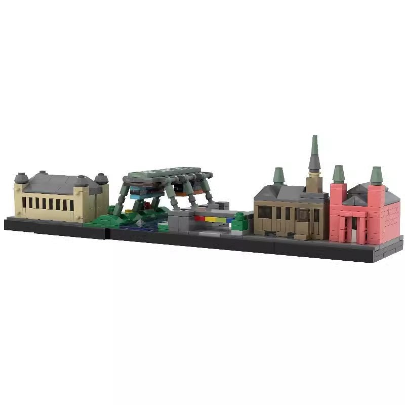 Wuppertal Skyline MOC Architecture Building Kit - 3