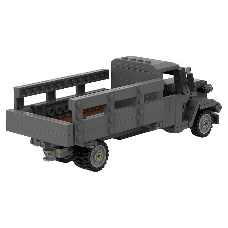 WW2 German Blitz Transport Truck MOC Building Kit - 2
