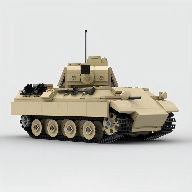 WW2 Panther G Tank MOC Building Kit | German Medium Tank Model - 11