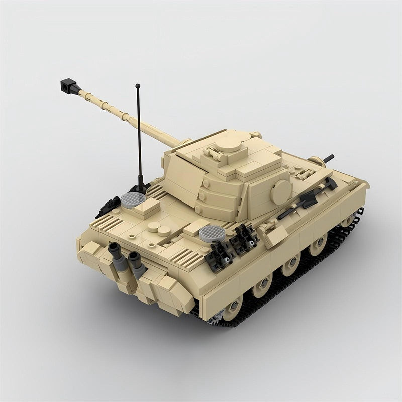 WW2 Panther G Tank MOC Building Kit | German Medium Tank Model - 12