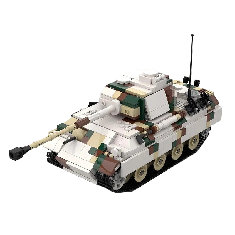 WW2 Panther G Tank MOC Building Kit | German Medium Tank Model - 2