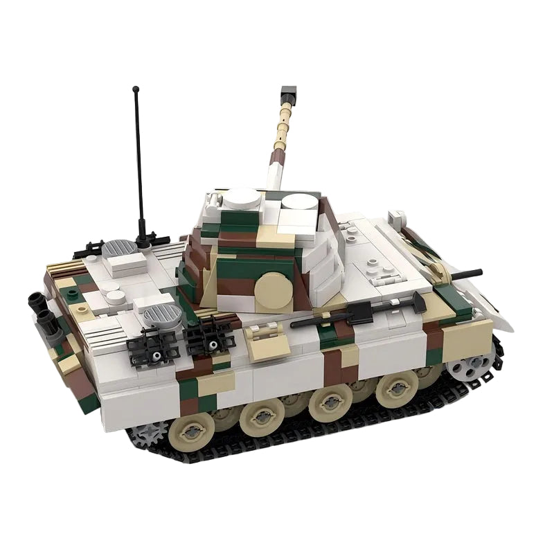 WW2 Panther G Tank MOC Building Kit | German Medium Tank Model - 3