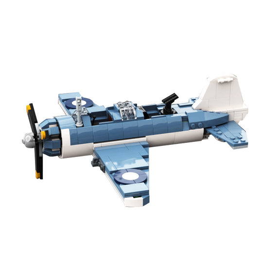 WWII Dive Bomber Building Kit | LEGO-Compatible MOC - 1