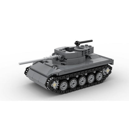 WWII M18 Hellcat Tank Destroyer MOC Building Kit | 284 PCS Military Model - 2