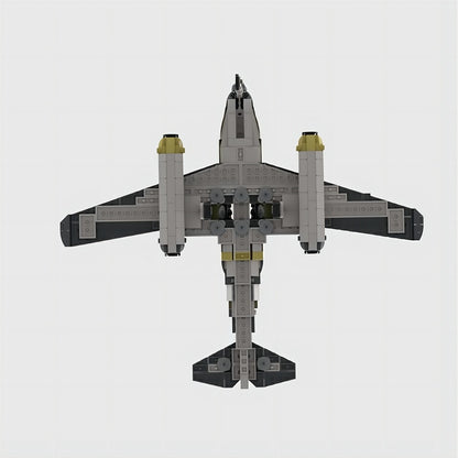 WWII Me 262 Twin-Engine Jet Fighter MOC Building Kit - 3