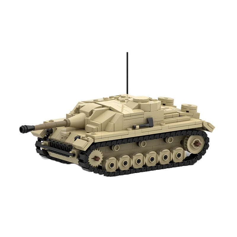 WWII StuG III Assault Gun Tank Destroyer Building Kit | LEGO-Compatible MOC - 5