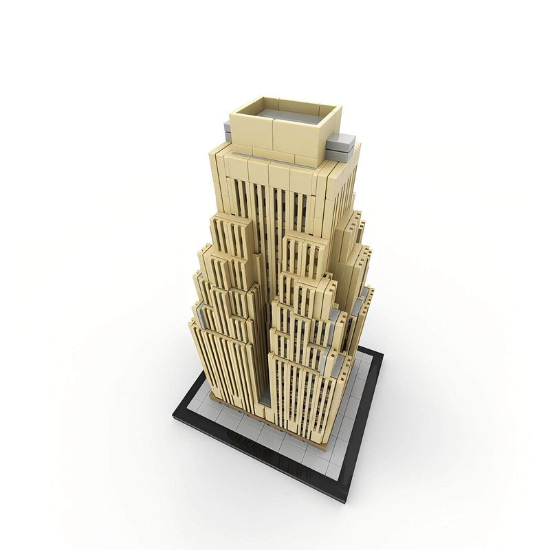Wyndham New Yorker Hotel Building Kit | 1:800 LEGO-Compatible MOC - 2