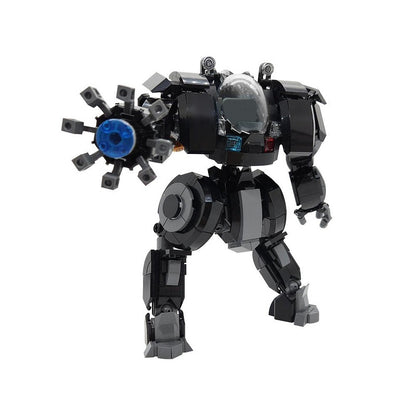 X-17 Riot Control Mech Suit MOC Building Kit | Tactical Robot Model - 1
