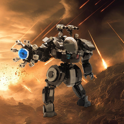 X-17 Riot Control Mech Suit MOC Building Kit | Tactical Robot Model - 2