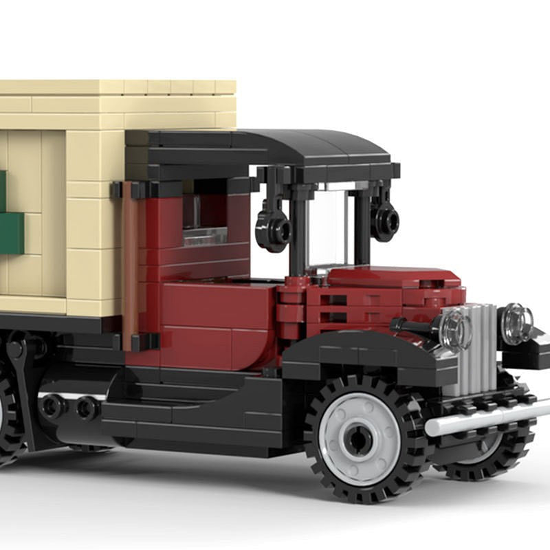 X-mas Tree Truck MOC Building Kit | Winter Village Christmas Vehicle - 2