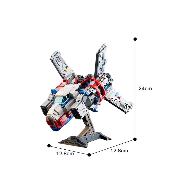 X1-B500 Freedom Starfighter Bomber Building Kit | LEGO-Compatible MOC - 1