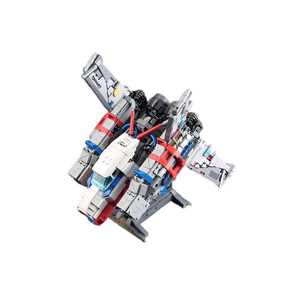 X1-B500 Freedom Starfighter Bomber MOC Spacecraft Building Kit - 4