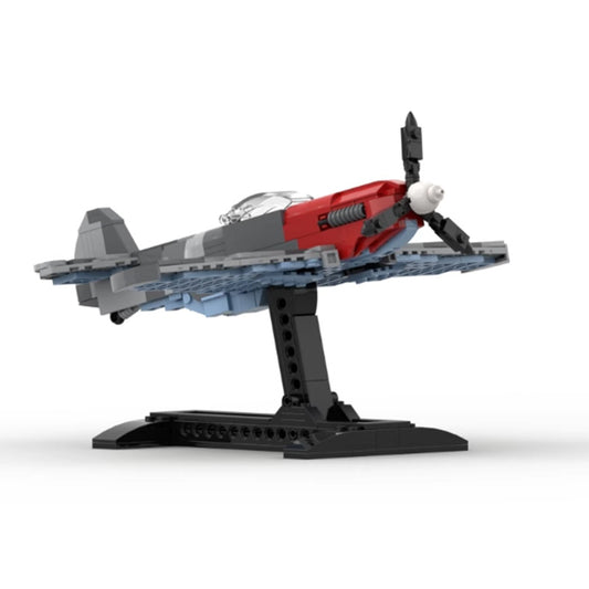 yak-3 building set | world war ii soviet fighter | moc-151692 - 1