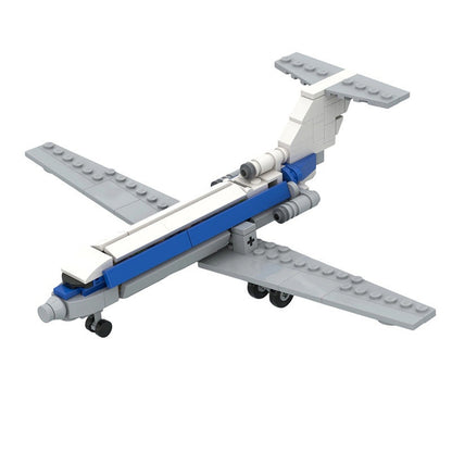 Yakovlev Yak-40 MOC Building Kit | Regional Aircraft Model - 2