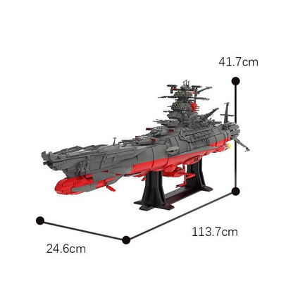 Yamato Space Cruiser MOC Capital Spaceship Building Kit | UCS Scale - 3