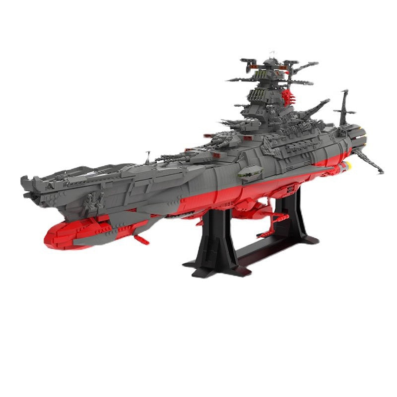 Yamato Space Cruiser UCS Capital Spaceship Building Kit | LEGO-Compatible MOC - 1