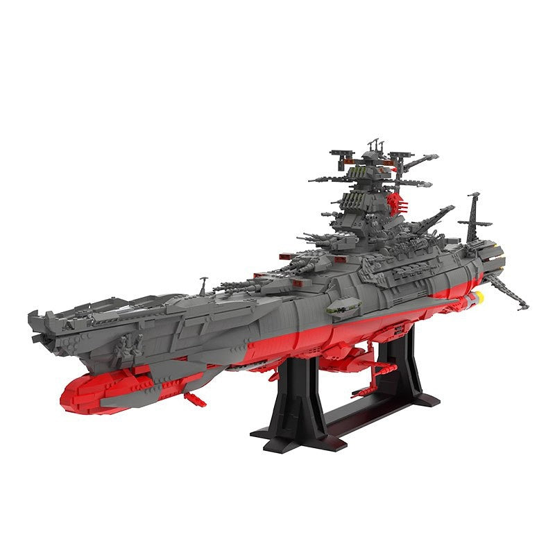 Yamato Space Cruiser UCS Capital Spaceship Building Kit | LEGO-Compatible MOC - 4