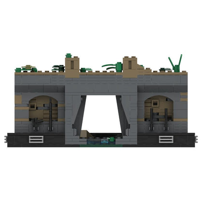 Yavin IV Temple Ruins Diorama Building Kit | Star Wars | MOC-210990 - 3