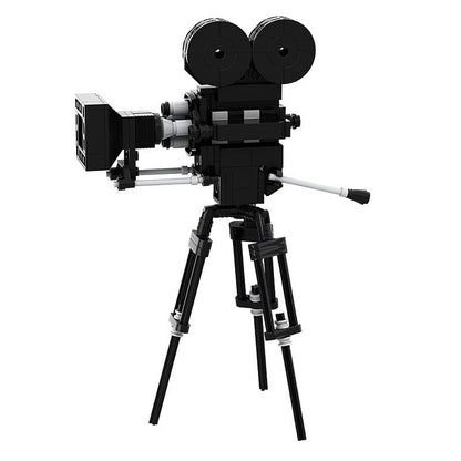 Ye Olde Movie Camera MOC Building Kit | Vintage Film Display Model - 1