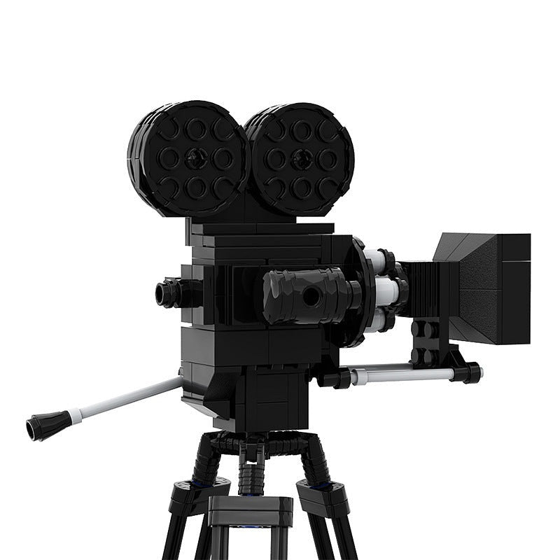 Ye Olde Movie Camera MOC Building Kit | Vintage Film Display Model - 3