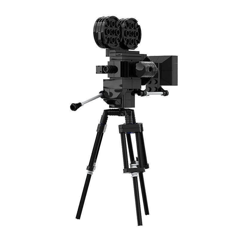 Ye Olde Movie Camera MOC Building Kit | Vintage Film Display Model - 4