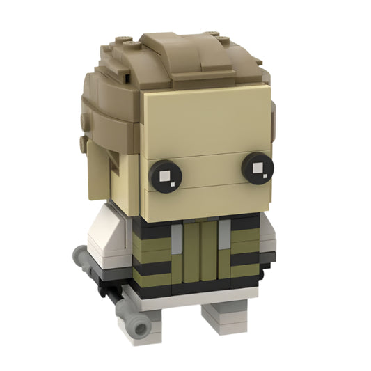 yelena belova brickheadz building set | marvel | moc-83147 - 2