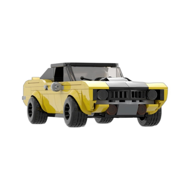 yenko camaro 1969 building set | moc-91466 - 5