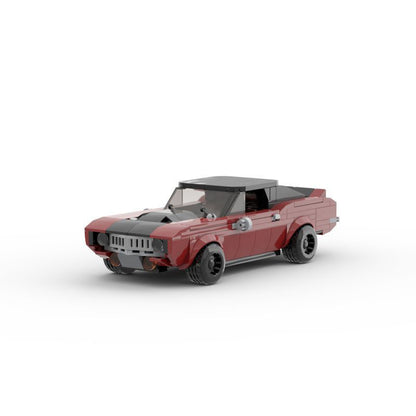 yenko camaro 1969 building set | moc-91466 - 8