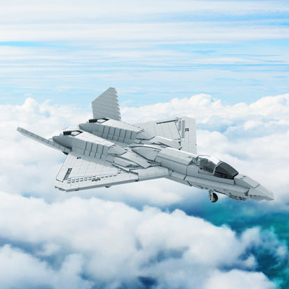 yf-23 black widow ii stealth fighter building set | moc-41847 - 1