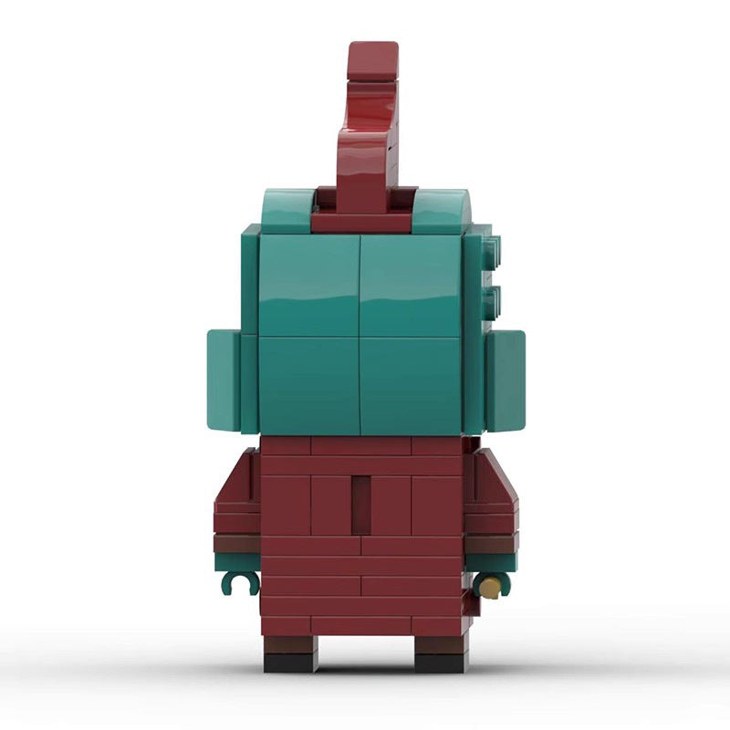 yondu brickheadz building set | marvel moc | lego-compatible blocks - 3