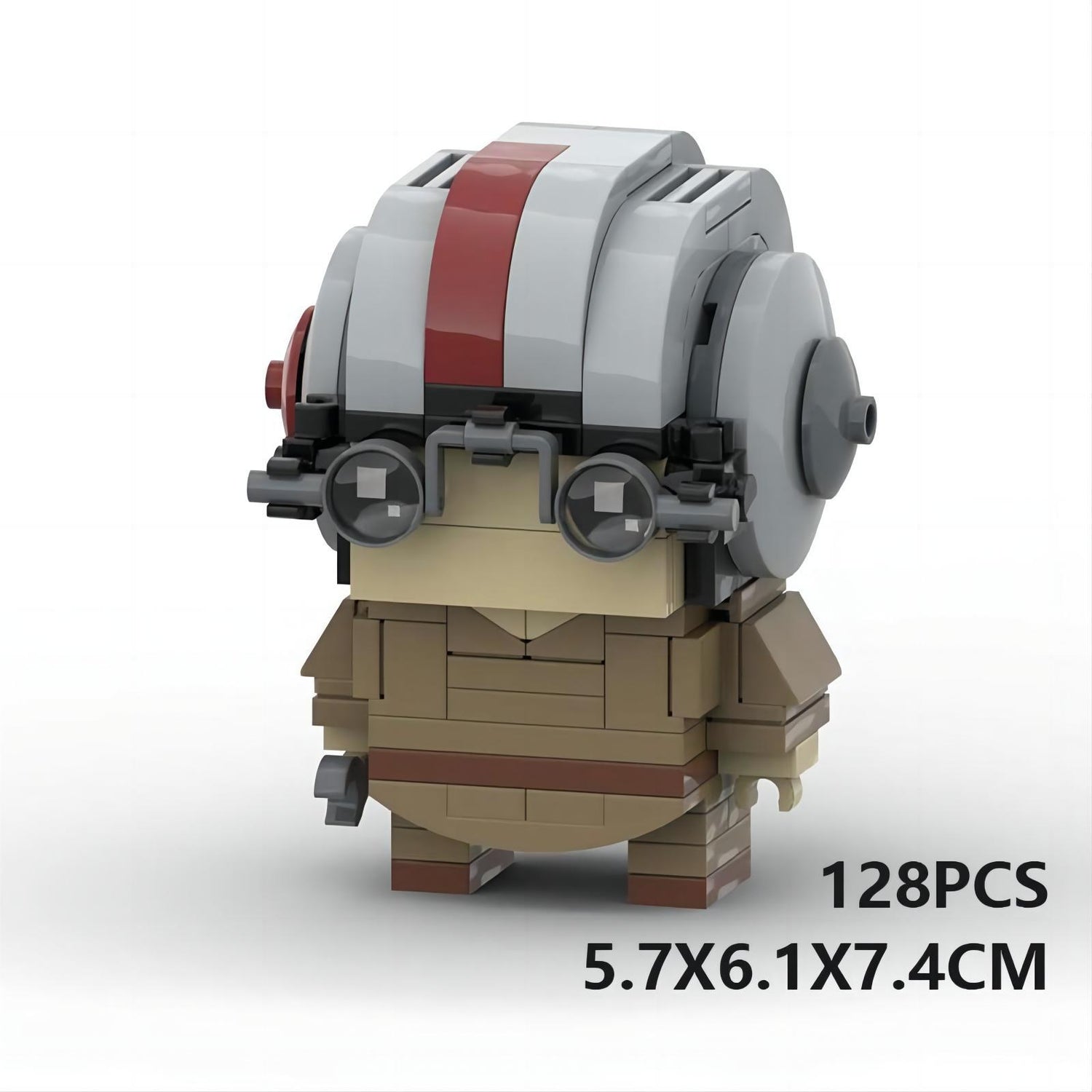 young luke skywalker brickheadz set | star wars | lego-compatible - 3