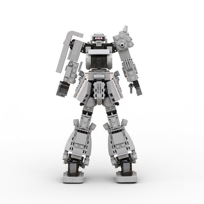zaku mech building set | moc-0056 - 1