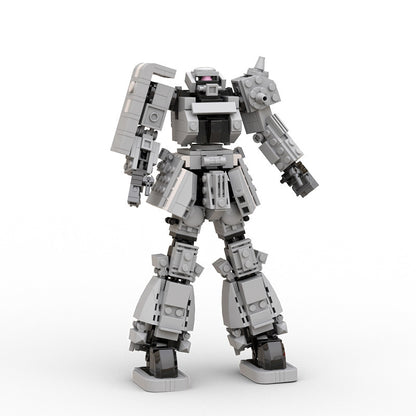 zaku mech building set | moc-0056 - 2