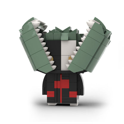 zetsu akatsuki brickheadz building set | naruto moc - 1