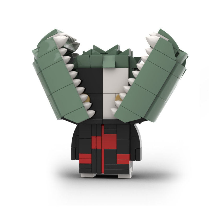 zetsu akatsuki brickheadz building set | naruto moc - 3