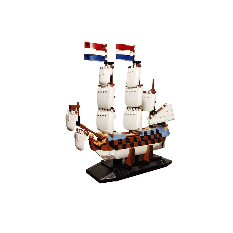 Zeven Provinciën MOC Historical Warship Building Kit | Sailing Ship Model - 1
