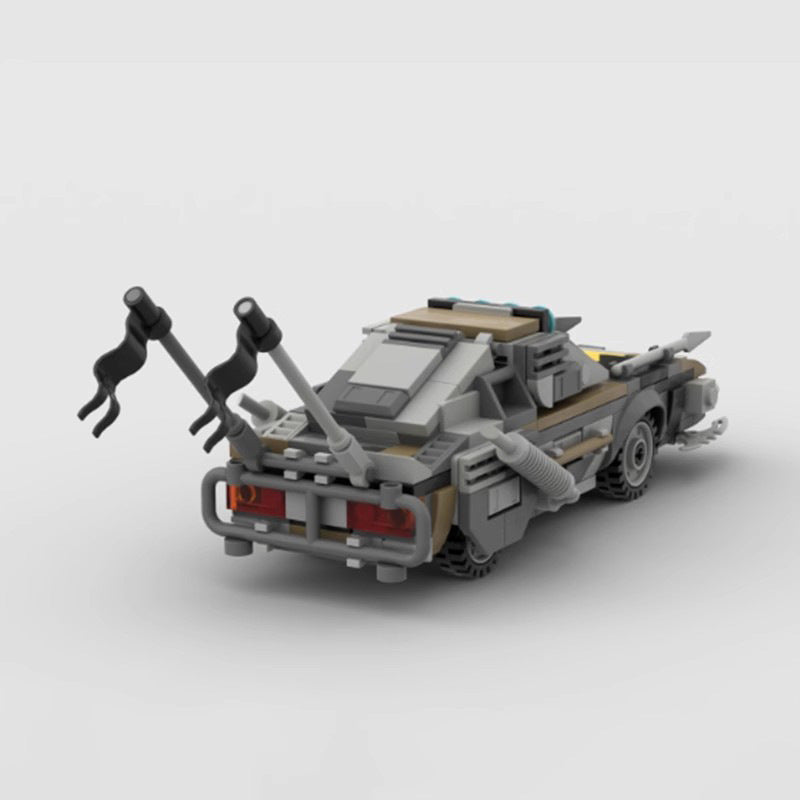 Zombie Doomsday Muscle Car Building Kit | LEGO-Compatible MOC - 3