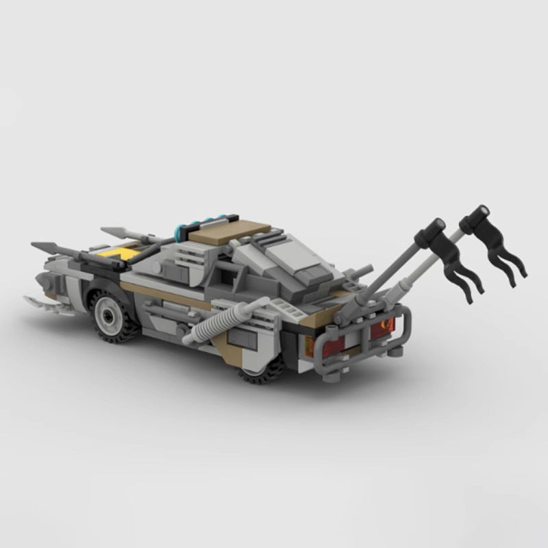 zombie doomsday muscle car building set | moc-161369 - 2