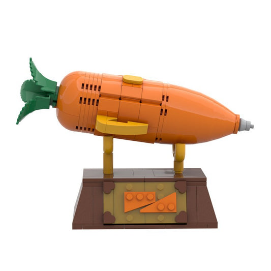 zootopia carrot recorder with stand building kit | lego compatible moc - 4