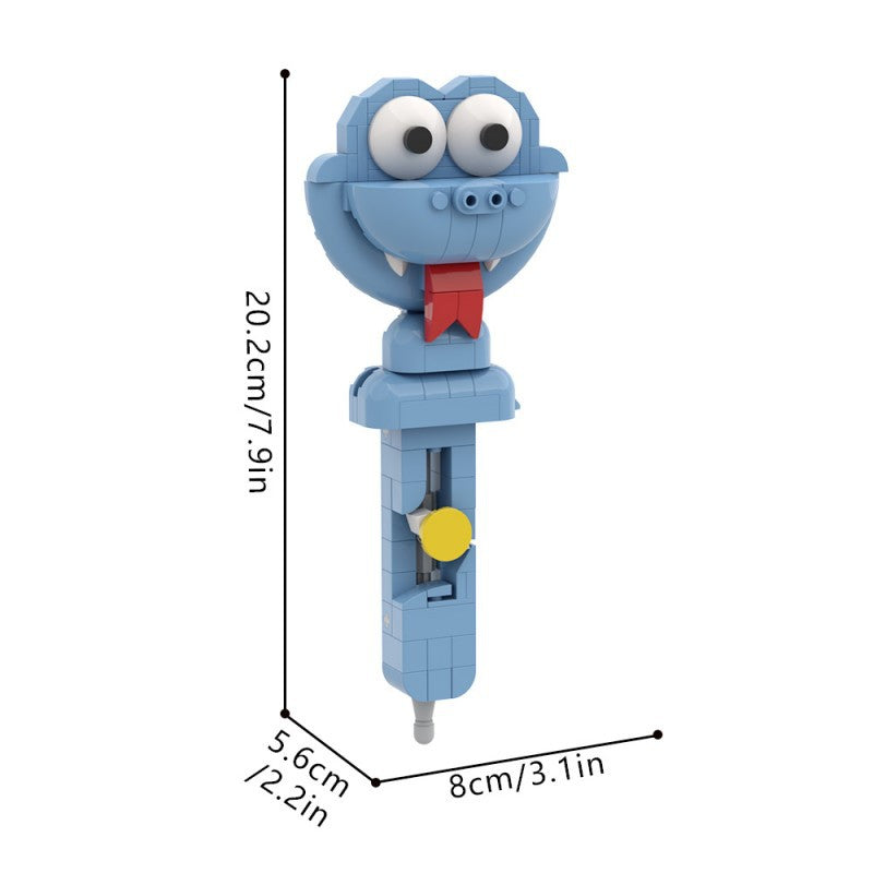 zootopia gary’s antidote pen building kit | lego compatible moc - 4